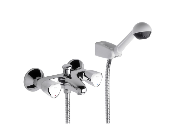 Brava mezclador bimando exterior para baño-ducha