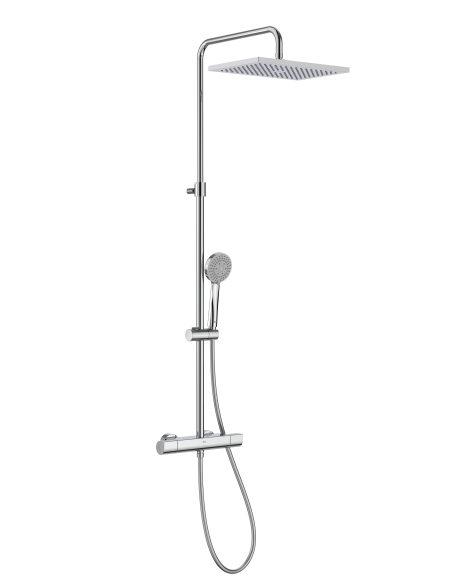 SQUARE - Columna de ducha termostática