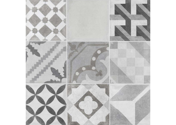 PAV 45X45 GEOTILES PASSAGE NEGRO