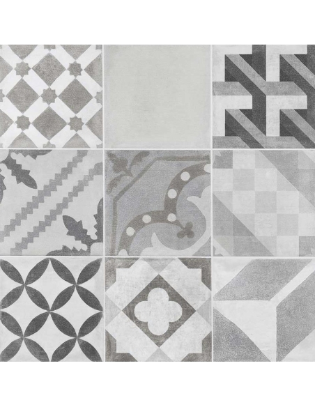 PAV 45X45 GEOTILES PASSAGE NEGRO