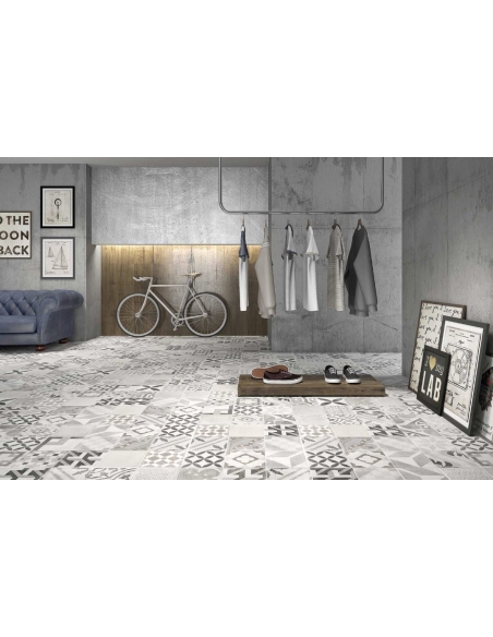 PAV 45X45 GEOTILES PASSAGE NEGRO