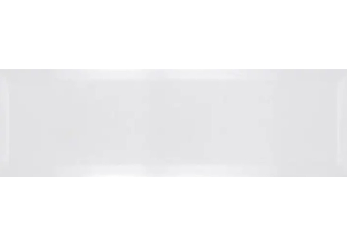  Blanco Brillo Biselado 10x30 