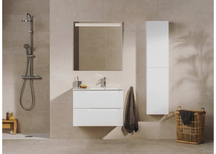 roca columna 150x35x25 extra blanco brillo 
 