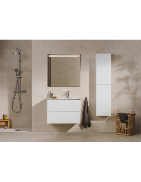 roca columna 150x35x25 extra blanco brillo 
 