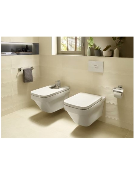 Tapa y asiento Dama para inodoro compacto 