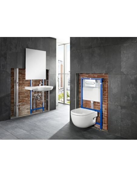 Duplo Wc Bastidor con Cisterna Empotrable