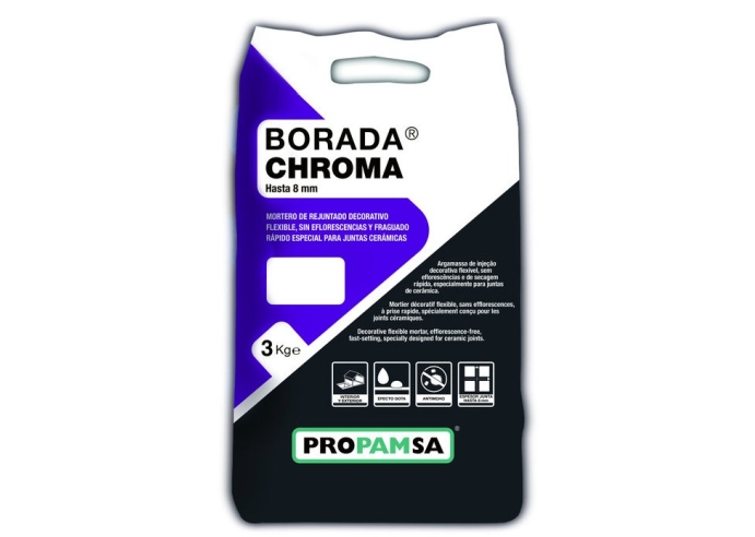 BORADA CHROMA PLATA 3 KGS PROPAMSA