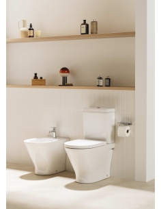 Conjunto GAP Round Compacto Rimless (tapa y asiento con caída amortiguada) 2