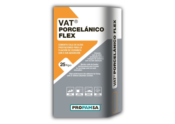 Vat Porcelánico Flex Blanco 25kg