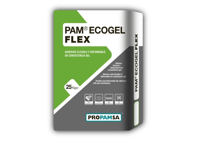 Pam Ecogel sin Polvo Flexible Blanco...