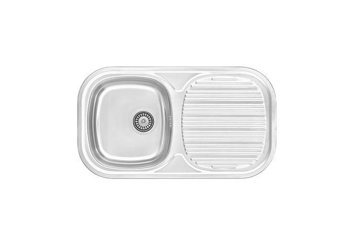Fregadero Acero 1S+1E Inox Rosban 