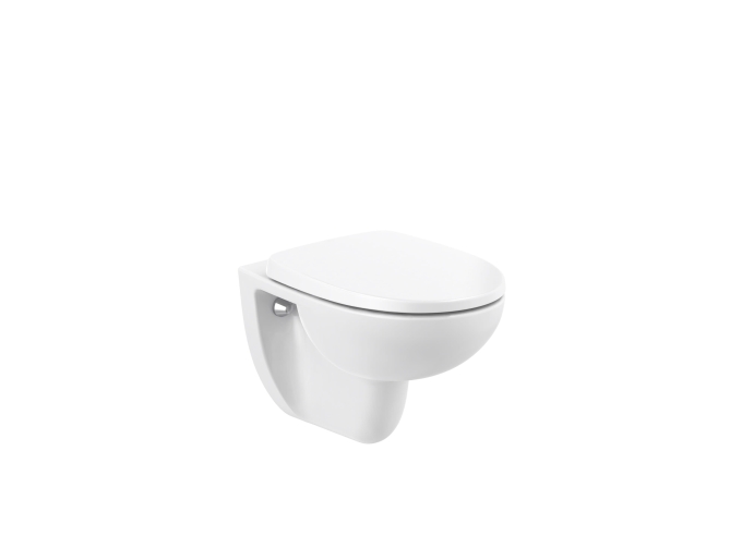Taza Roca Rimless suspendida. Incluye juego de fijación. Compatible
con Sistemas de Instalación Roca Duplo One / Duplo S.