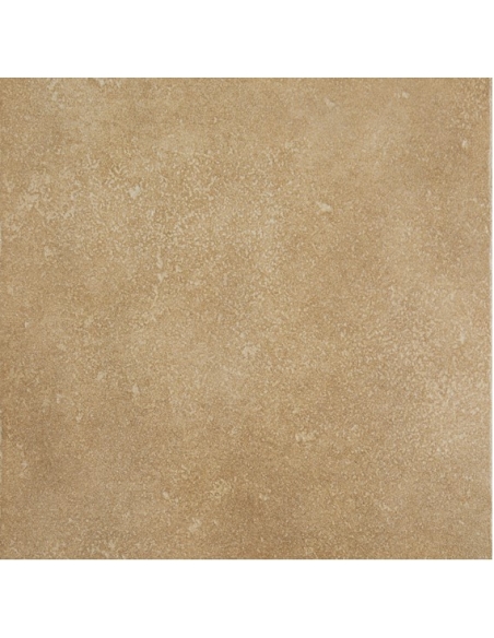 New Vega Ocre pavimento de gres extruido de pasta blanca de baja absorción de agua, formato 33,3x33,3 