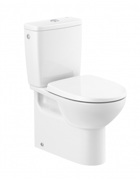 Conjunto Victoria N Compacto Rimless - Tapa y Asiento con Caída Amortiguada