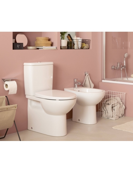 Conjunto Victoria N Compacto Rimless - Tapa y Asiento con Caída Amortiguada