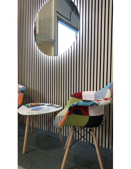 Panel Acústico Roble Blanco 60x240cm