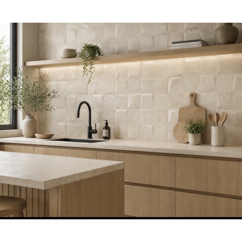 Johnstone Beige Mosaic Mate 30x60