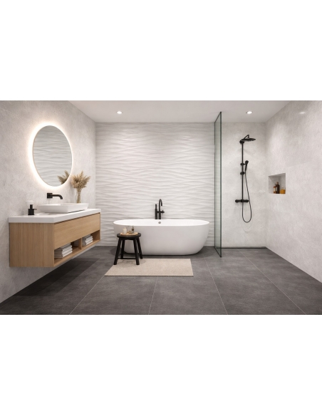 Irvine Gris Mosaic 30x60