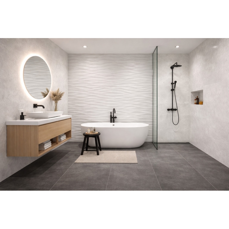 Irvine Gris Mosaic 30x60