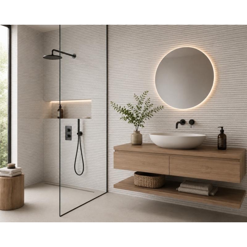 Borneo Esir White Mate 30x75