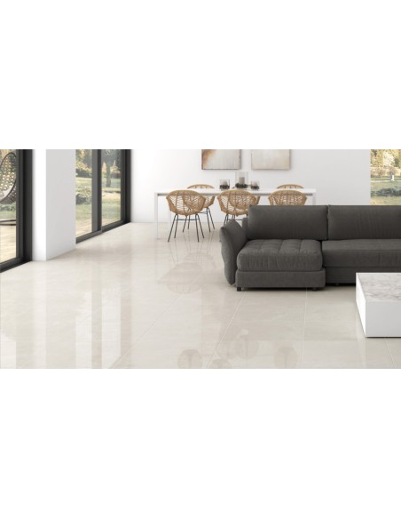 PAV 60X60 TAU CREMA MARFIL SHINE   