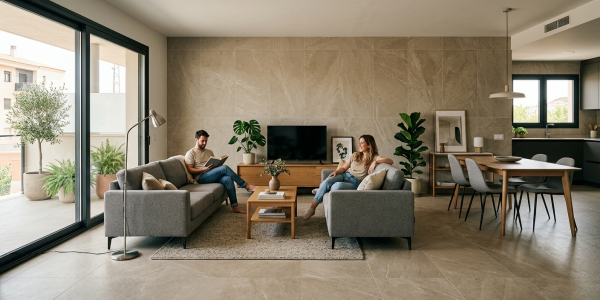 Azulejos grandes o pequeños: cuál elegir para conseguir un baño moderno, elegante y visualmente más amplio